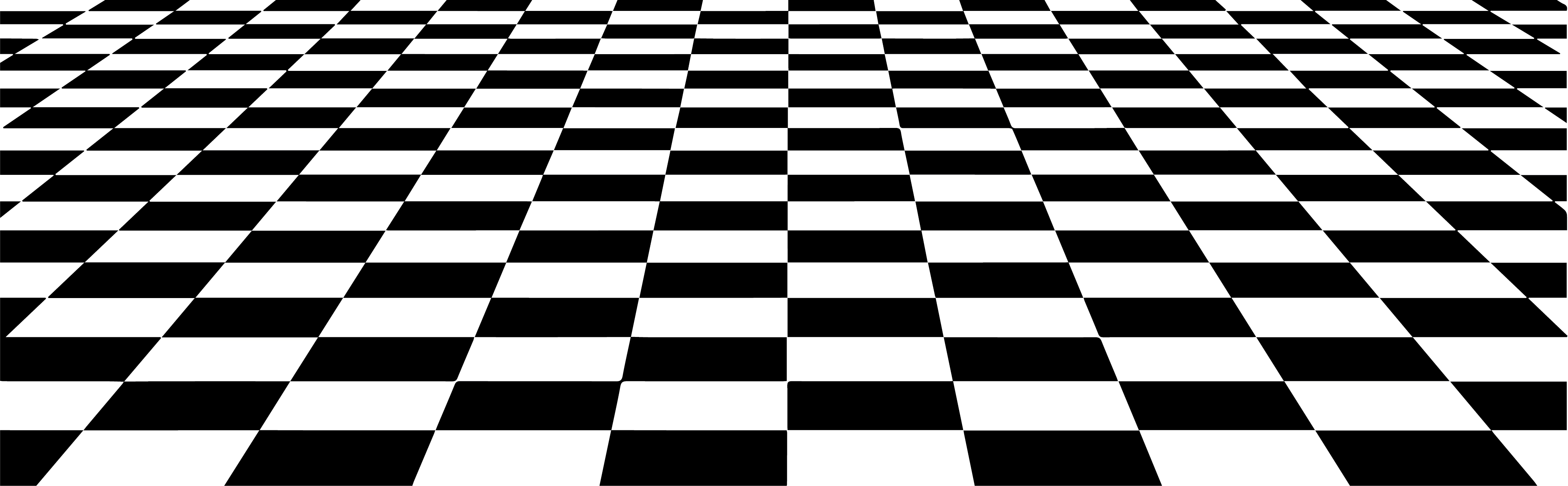 checkered floor